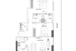 2 bedrooms